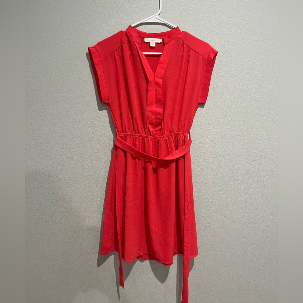 Cute Pink+Red dress.